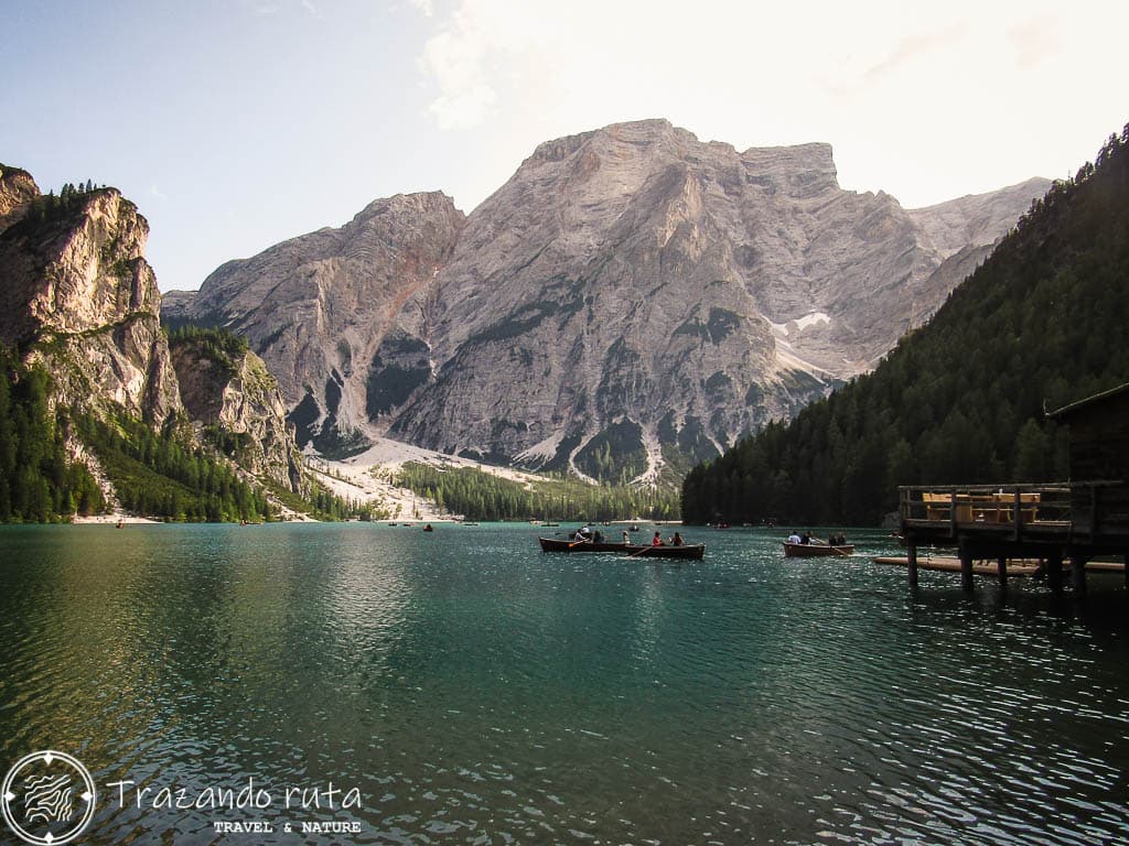 lago di braies dolomitas ruta